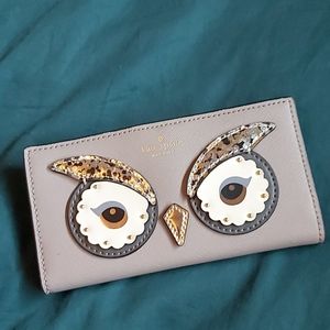 NWOT Star Bright Owl Stacy Leather Wallet